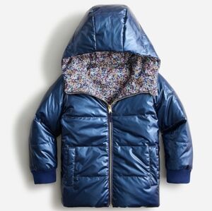 Reversible Printed Puffer Jacket with PrimaLoft
